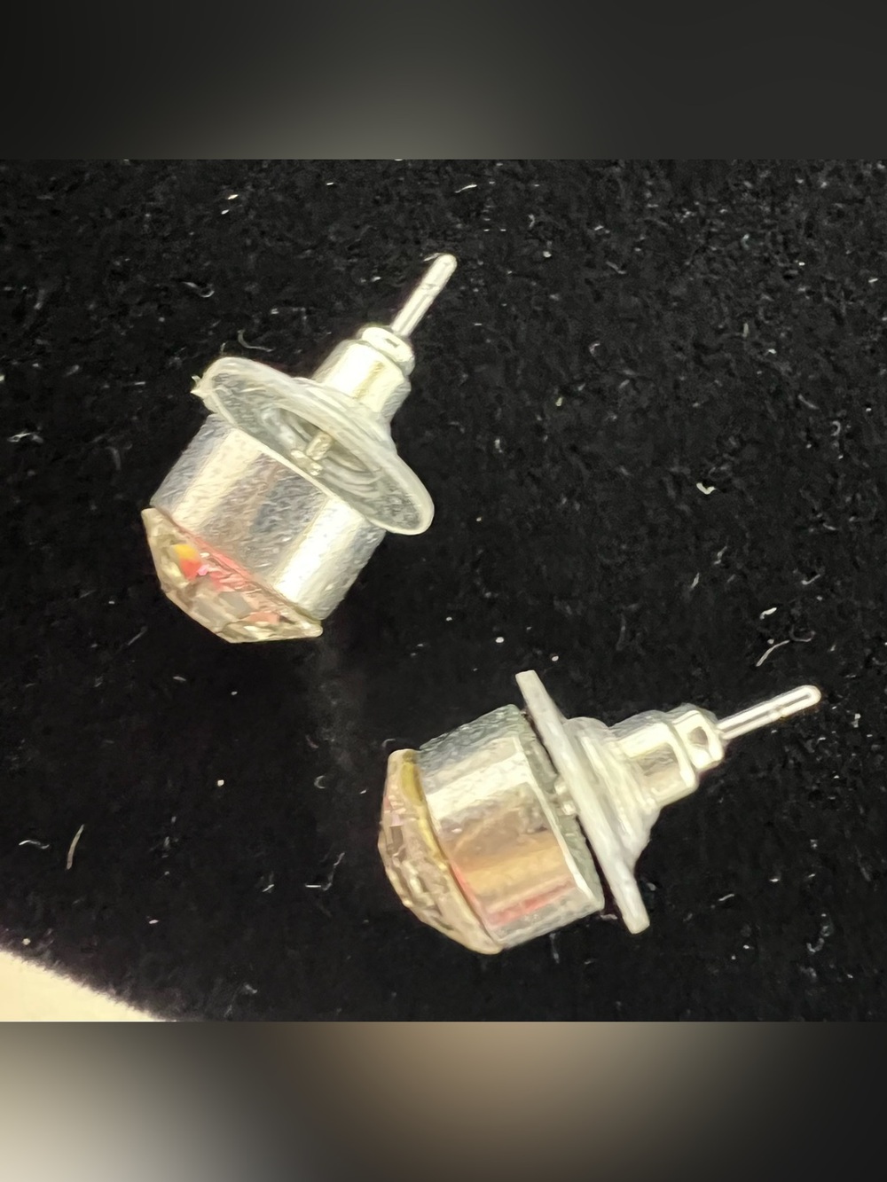 Gem Stud Earrings - Picture 3 of 3